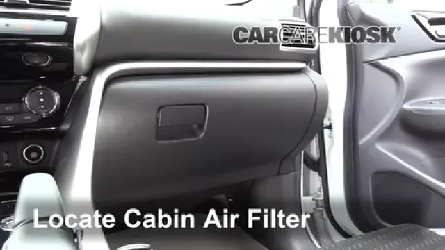 2018 Mitsubishi Eclipse Cross LE 1.5L 4 Cyl. Turbo Air Filter (Cabin) Replace